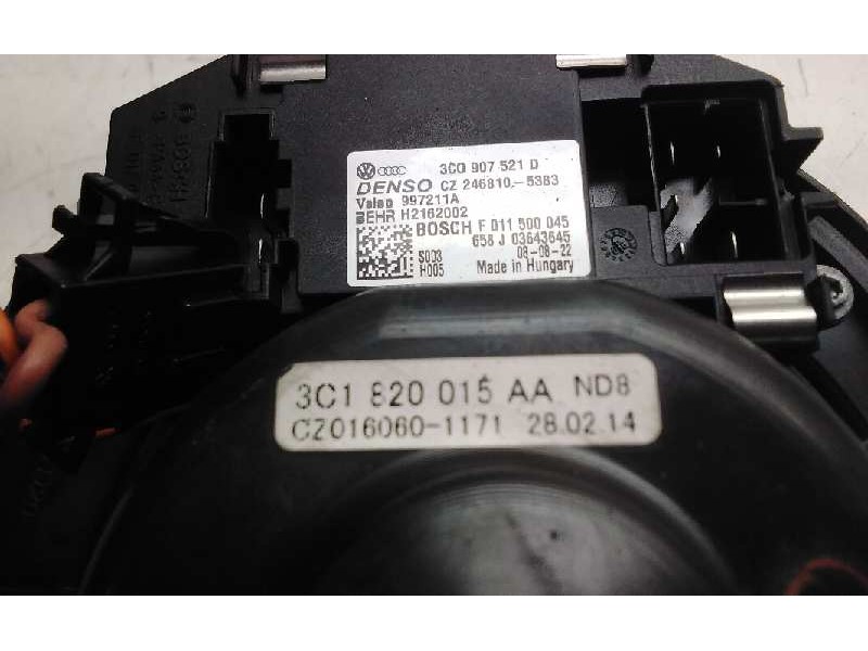 Recambio de motor calefaccion para volkswagen passat berlina (3c2) sportline referencia OEM IAM 3C1820015AA  