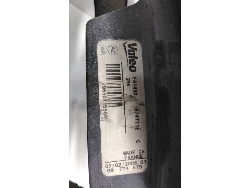 Recambio de electroventilador para citroen c4 berlina collection referencia OEM IAM 9650116580  