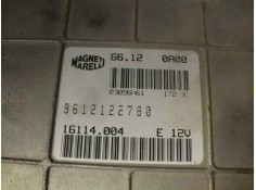 Recambio de centralita motor uce para citroen ax referencia OEM IAM 9612122780 MAGNETI MARELLI 2528 2