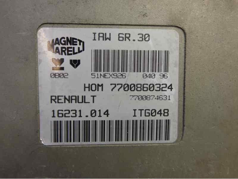 Recambio de centralita motor uce para renault twingo (co6) 1.2 (c066/67/68) referencia OEM IAM H0M7700860324 7700874631 IAWGR.30