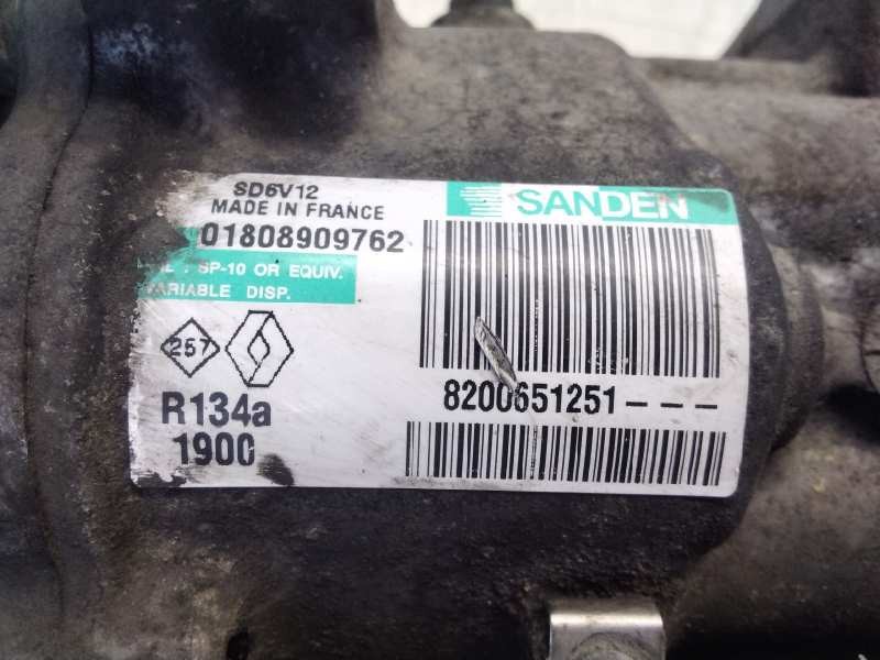 Recambio de compresor aire acondicionado para renault clio iii exception referencia OEM IAM 8200651251  