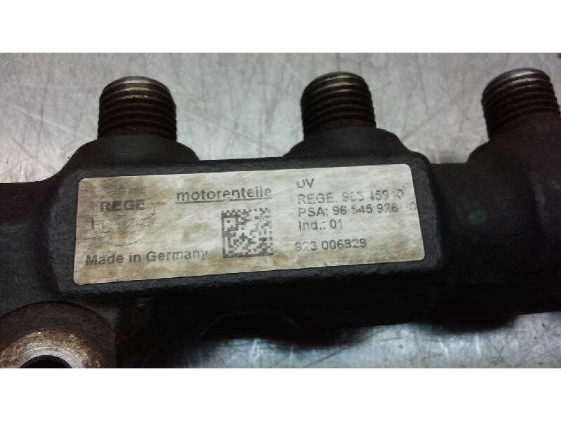 Recambio de rampa inyectora para citroen berlingo hdi 75 600 first kasten referencia OEM IAM   