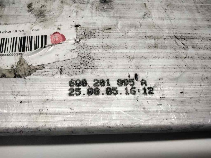 Recambio de radiador agua para seat cordoba berlina (6k2) 1.9 tdi referencia OEM IAM 6Q8201895A  