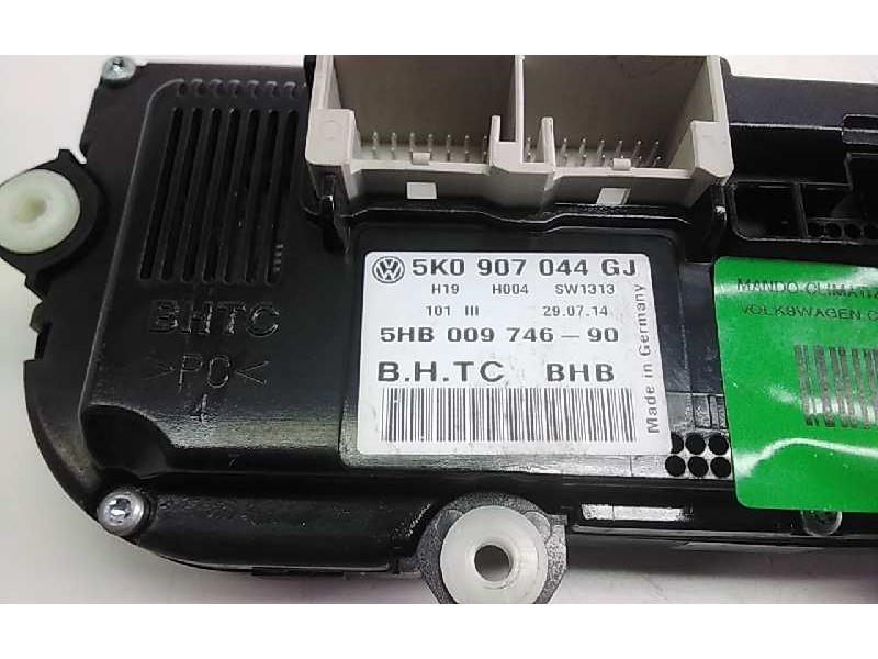 Recambio de mando climatizador para volkswagen caddy ka/kb (2c) 1.6 tdi referencia OEM IAM 5K0907044GJ  