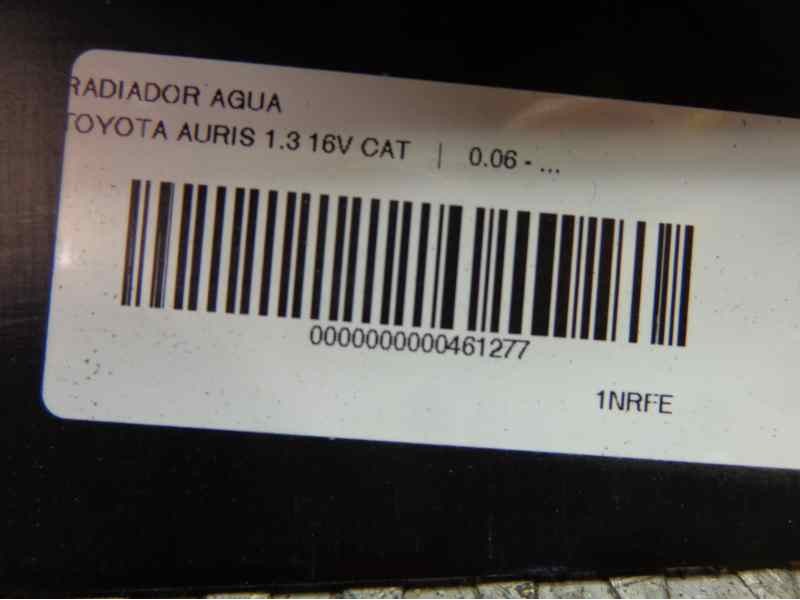 Recambio de radiador agua para toyota auris 1.3 16v cat referencia OEM IAM   