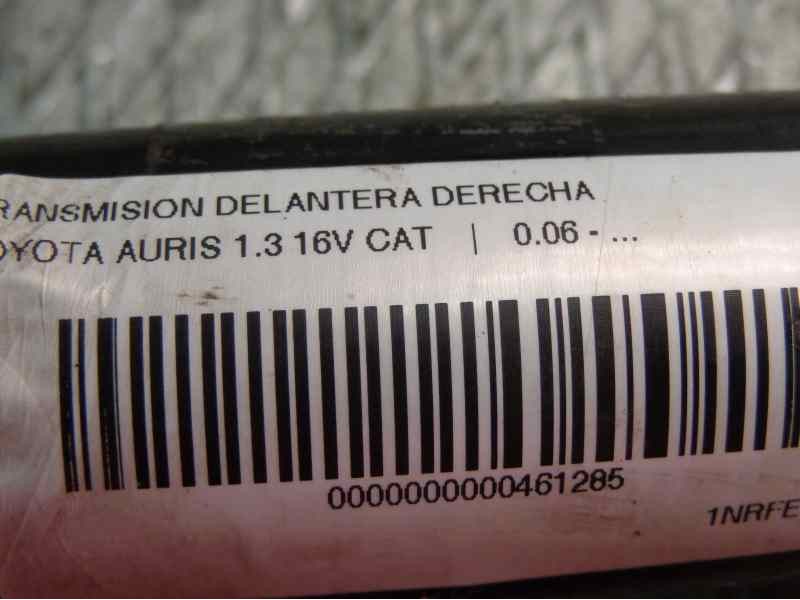 Recambio de transmision delantera derecha para toyota auris 1.3 16v cat referencia OEM IAM   