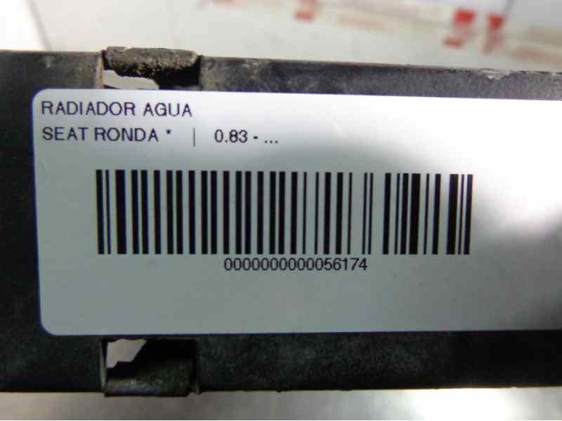 Recambio de radiador agua para seat ronda referencia OEM IAM   26074