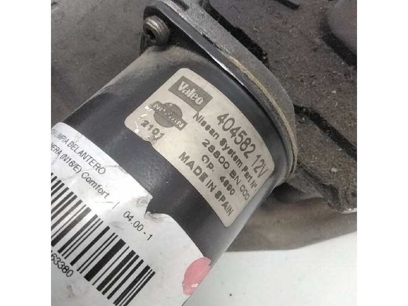 Recambio de motor limpia delantero para nissan almera (n16/e) comfort referencia OEM IAM 28800BN000 404582 
