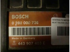 Recambio de centralita motor uce para seat toledo (1l) 1.8 cat (rp) referencia OEM IAM 0280000736 BOSCH 26293 2