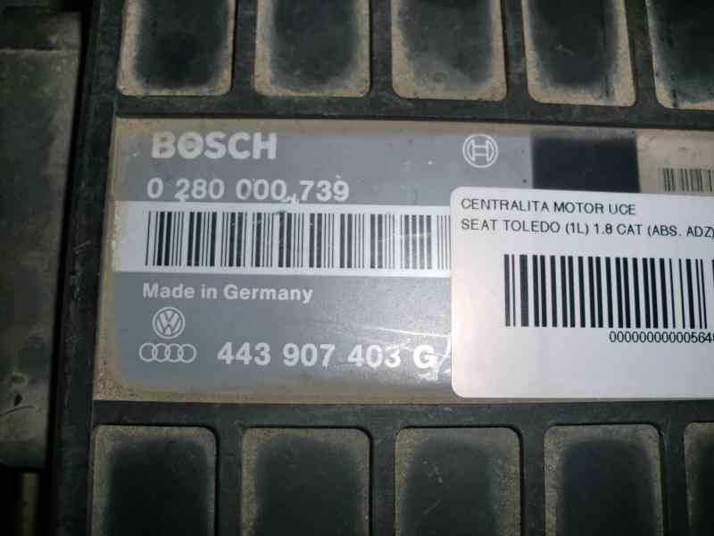 Recambio de centralita motor uce para seat toledo (1l) 1.8 cat (abs. adz) referencia OEM IAM 0280000739 335 26293