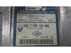 Recambio de centralita motor uce para renault kangoo (f/kc0) 1.9 diesel referencia OEM IAM 7700111206 234  2