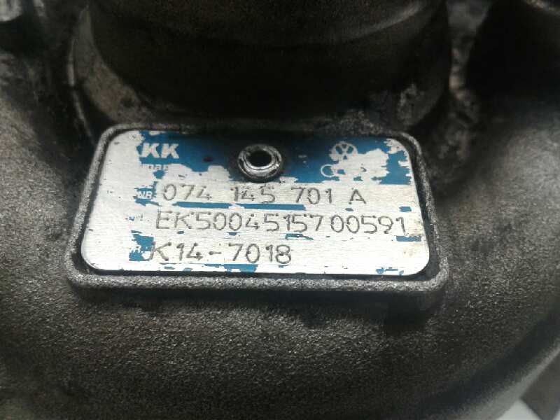 Recambio de turbocompresor para volkswagen t4 transporter/furgoneta (mod. 1991) caja cerrada economy referencia OEM IAM 07414570