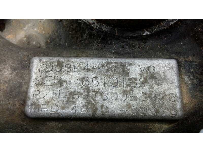 Recambio de turbocompresor para opel corsa c blue line referencia OEM IAM   