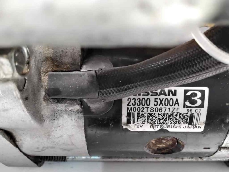 Recambio de motor arranque para nissan navara pick-up (d40m) 2.5 dci diesel cat referencia OEM IAM 233005X00A M002TS0671ZE 