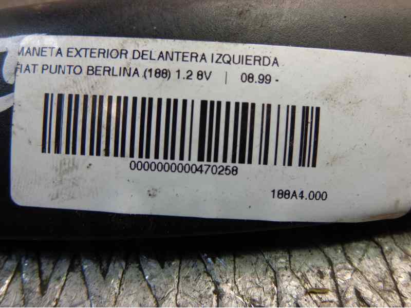 Recambio de maneta exterior delantera izquierda para fiat punto berlina (188) 1.2 8v referencia OEM IAM 0735275927  
