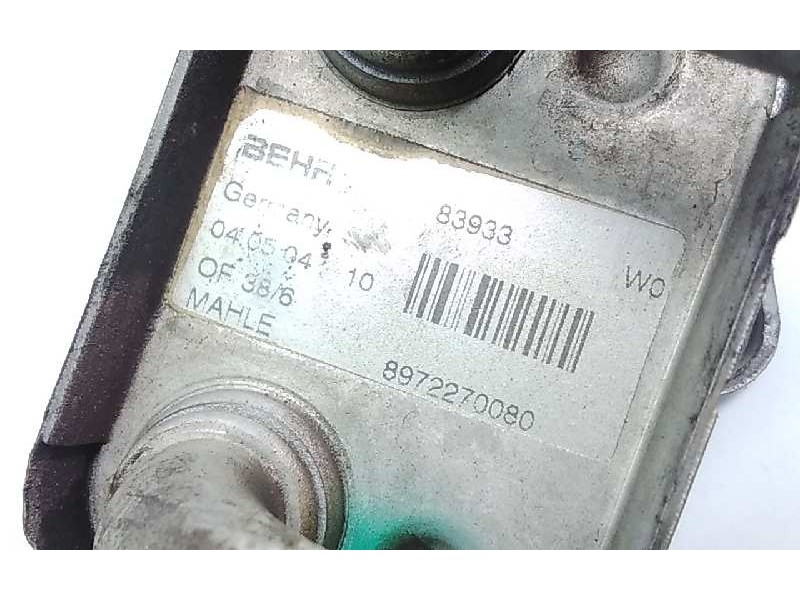 Recambio de enfriador aceite motor para opel astra h berlina cosmo referencia OEM IAM 8972270080  