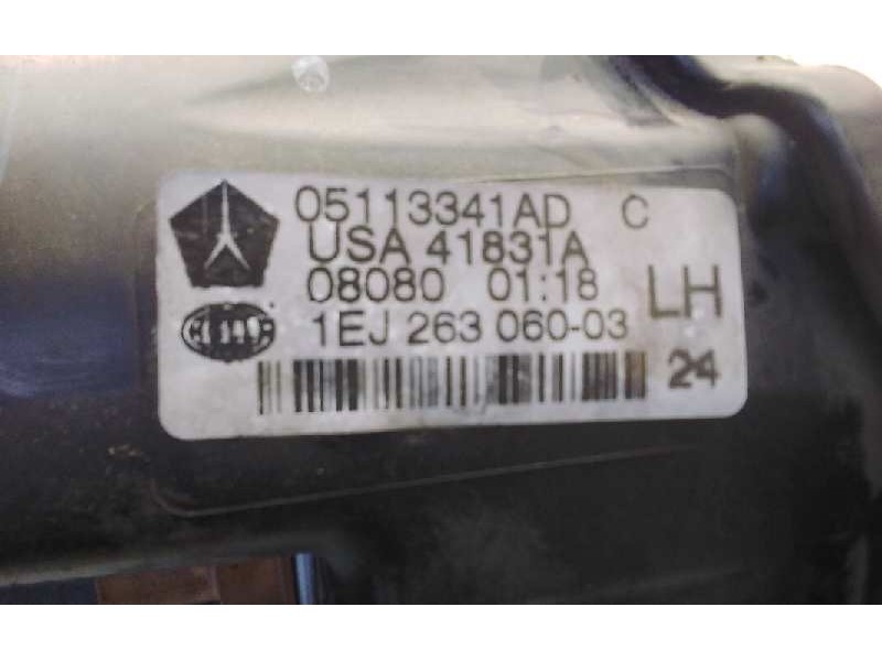 Recambio de faro izquierdo para chrysler grand voyager lx referencia OEM IAM 1EJ26306003  