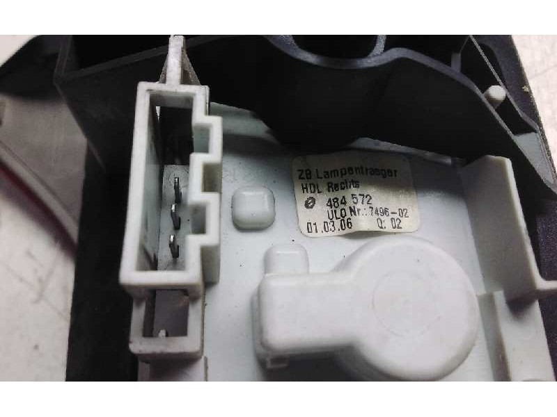 Recambio de piloto trasero derecho porton para audi a4 avant (8e) 3.0 tdi quattro (171kw) referencia OEM IAM 484572  