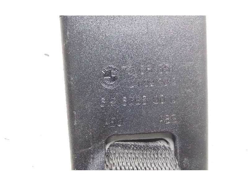 Recambio de enganche cinturon trasero derecho para bmw serie 1 lim. (f20) 114i referencia OEM IAM 619636800D  