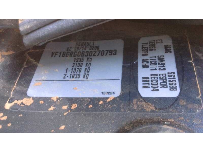 renault laguna ii (bg0) del año 2004