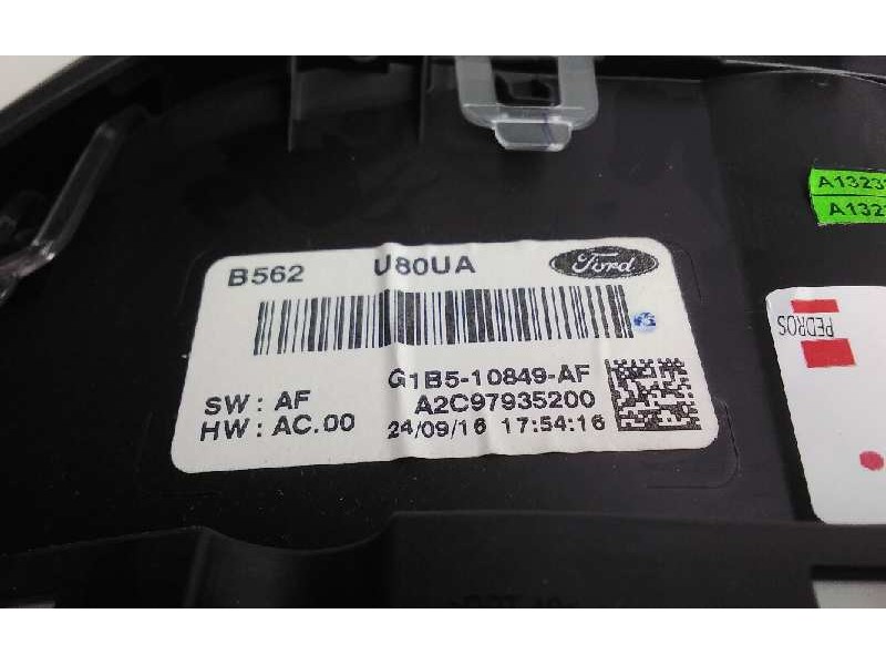 Recambio de cuadro instrumentos para ford ka+ essential referencia OEM IAM A2C97935200  