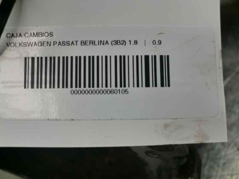 Recambio de caja cambios para volkswagen passat berlina (3b2) 1.8 referencia OEM IAM DHZ  28496