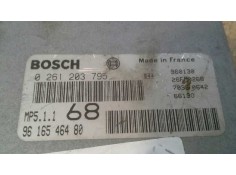 Recambio de centralita motor uce para peugeot 406 berlina (s1/s2) sl referencia OEM IAM 0261203795 9616546480  2