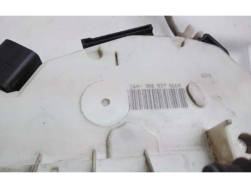 Recambio de cerradura puerta delantera derecha para seat ibiza (6j5) 1.6 tdi referencia OEM IAM 5N1837016A  