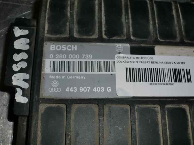 Recambio de centralita motor uce para volkswagen passat berlina (3b2) 2.5 v6 tdi referencia OEM IAM 0280000739 300 28624
