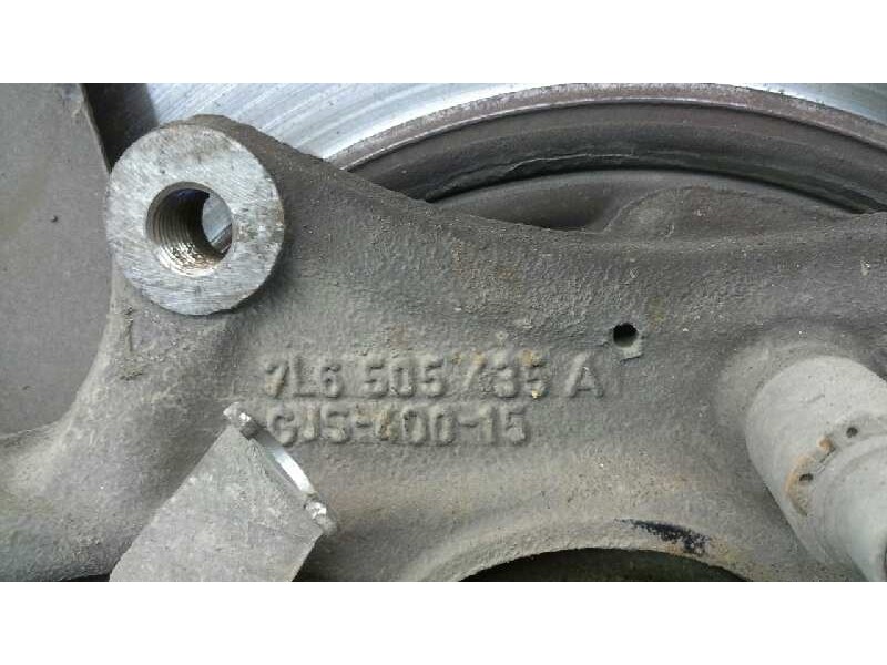 Recambio de mangueta trasera izquierda para volkswagen touareg (7la) tdi r5 referencia OEM IAM 7L0505311B  