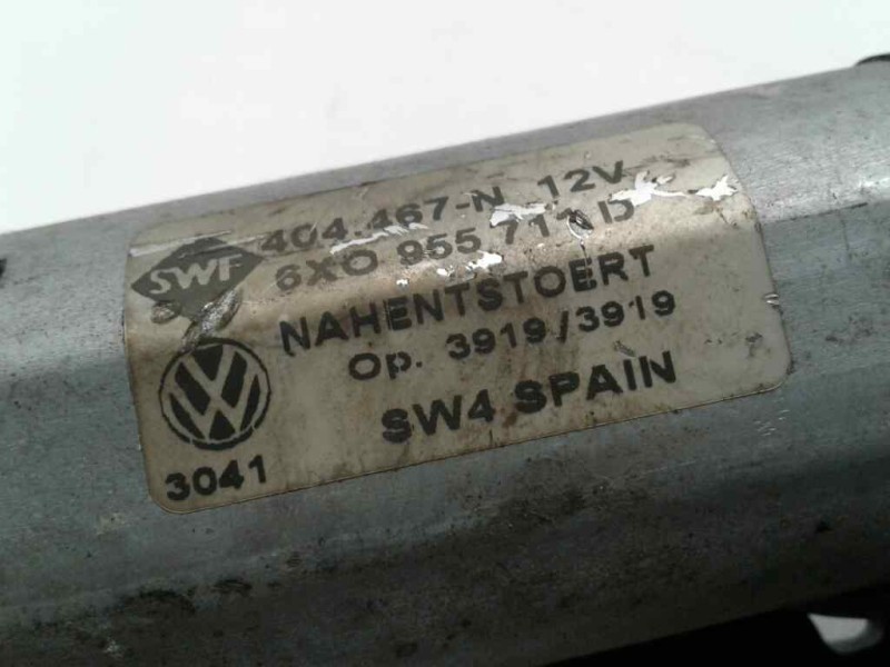 Recambio de motor limpia trasero para volkswagen polo (861) referencia OEM IAM  MOTOR LIMPIA TRAS POLO 28818