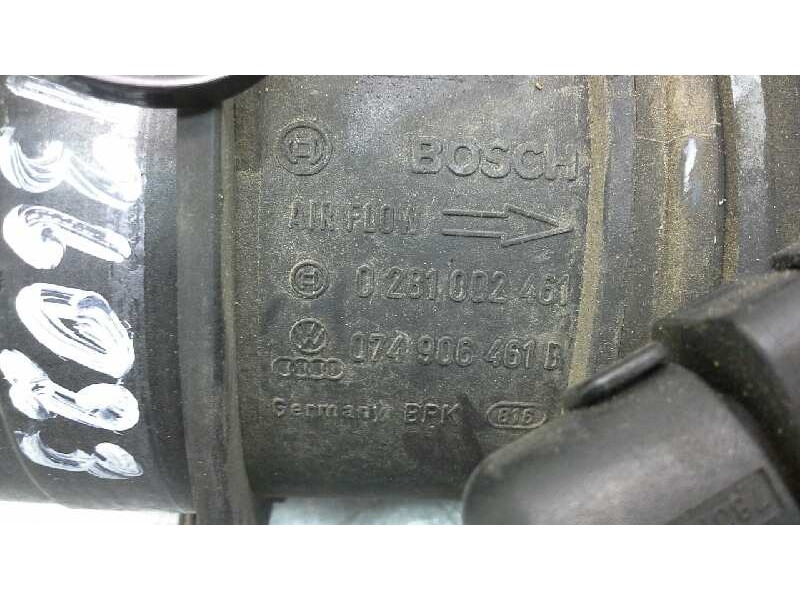 Recambio de caudalimetro para volkswagen touareg (7la) tdi r5 referencia OEM IAM 074906461B 0281002461 