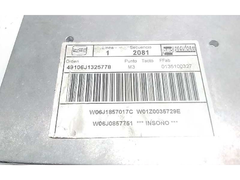 Recambio de modulo bluetoofh para seat ibiza (6j5) 1.6 tdi referencia OEM IAM 6J1325778  