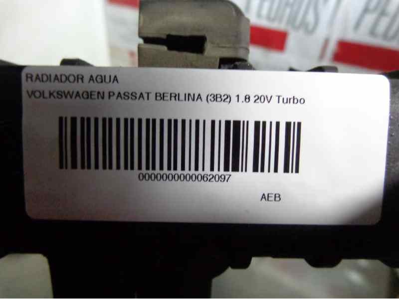 Recambio de radiador agua para volkswagen passat berlina (3b2) 1.8 20v turbo referencia OEM IAM   30338