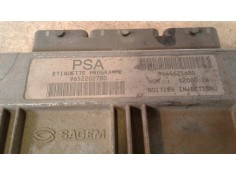 Recambio de centralita motor uce para peugeot 206 berlina x-line referencia OEM IAM 9644625680 9652202780 4163294575 2