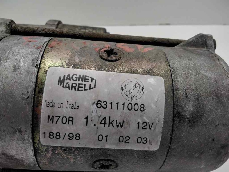 Recambio de motor arranque para lancia delta 1.6 i.e. le referencia OEM IAM 63111008 M70R 