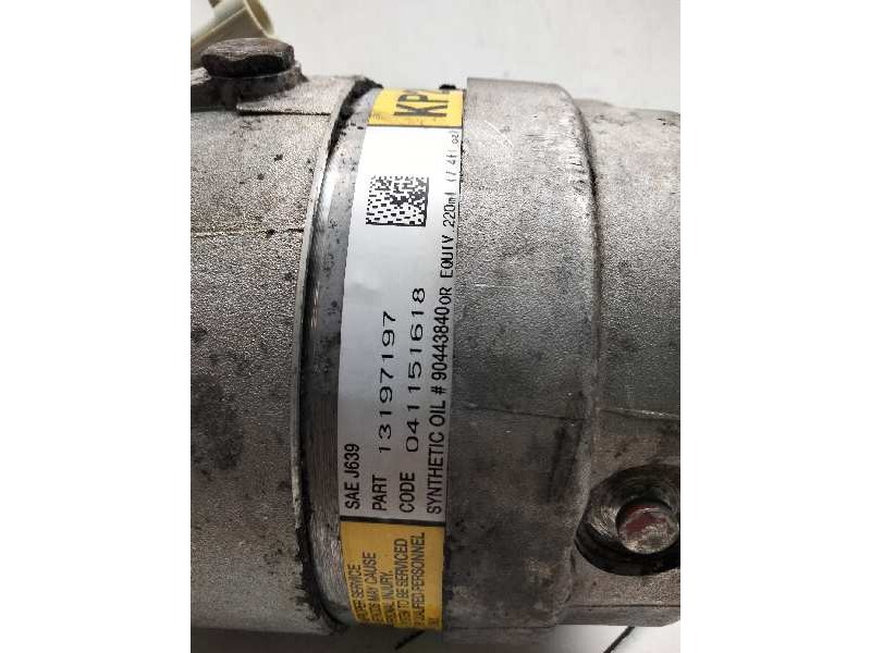 Recambio de compresor aire acondicionado para opel vectra c berlina 1.9 cdti referencia OEM IAM 041151618  