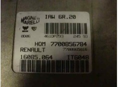 Recambio de centralita motor uce para renault twingo (co6) 1.2 referencia OEM IAM HOM7700856784 7700865816 IAWGR.20 2