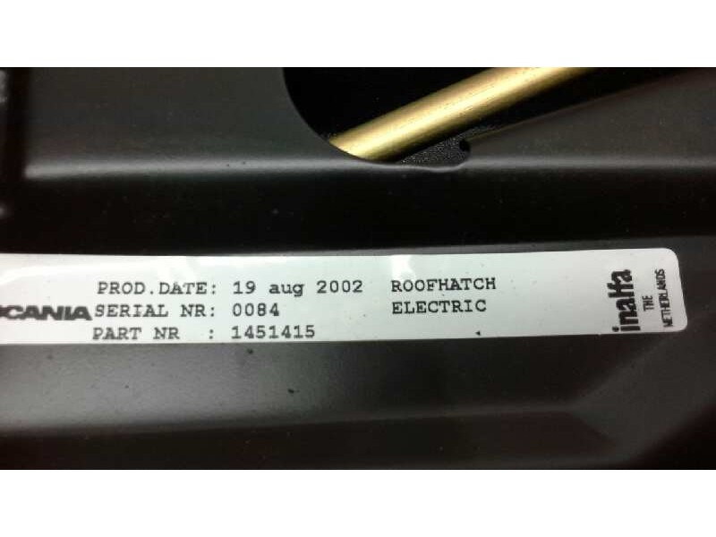 Recambio de techo solar para » otros... modelos referencia OEM IAM 1451415 SCANIA 1451415