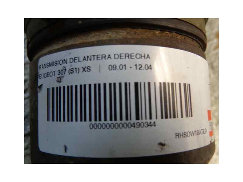 Recambio de transmision delantera derecha para peugeot 307 (s1) xs referencia OEM IAM 3273LP  
