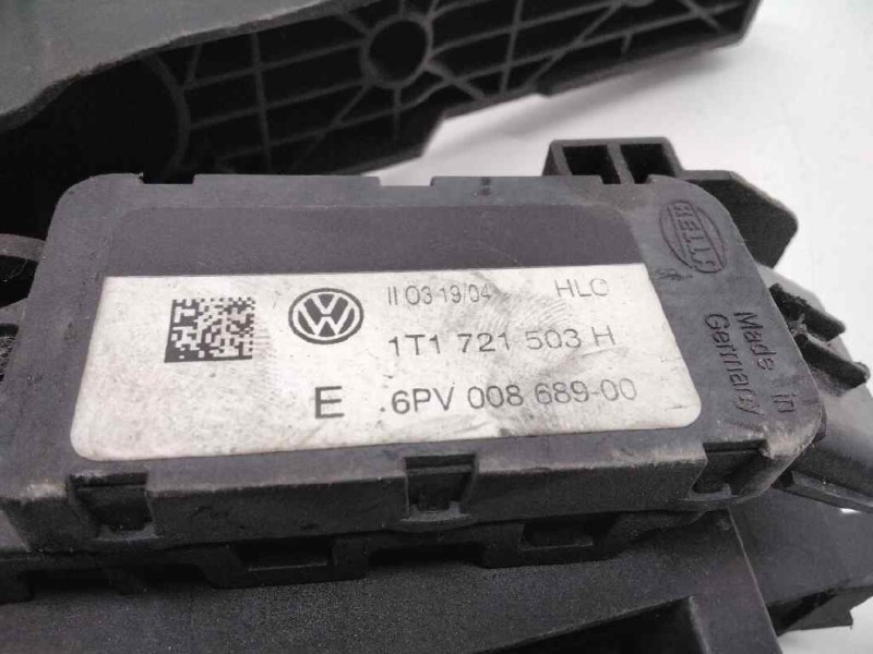Recambio de pedal acelerador para volkswagen caddy ka/kb (2k) furg. referencia OEM IAM 1T1721503H  