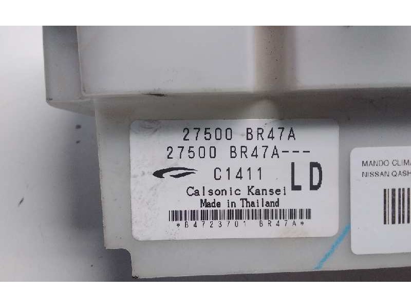 Recambio de mando climatizador para nissan qashqai+2 (jj10) acenta 4x4 referencia OEM IAM 27500BR47A  