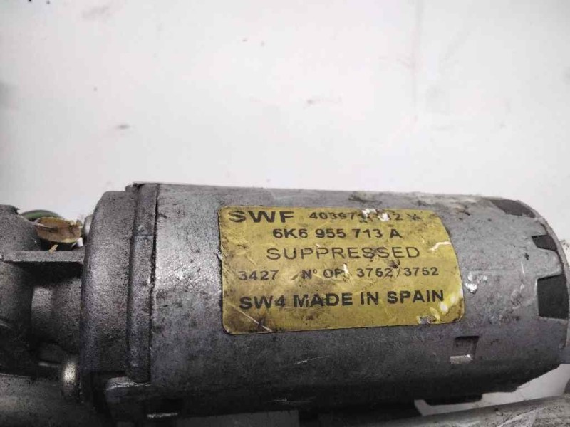 Recambio de motor limpia trasero para seat ibiza (6k) referencia OEM IAM 6K6955713A  31280