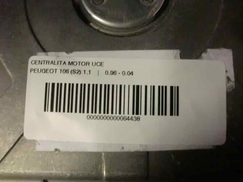 Recambio de centralita motor uce para peugeot 106 (s2) 1.1 referencia OEM IAM 0261204788 9631528780 31325