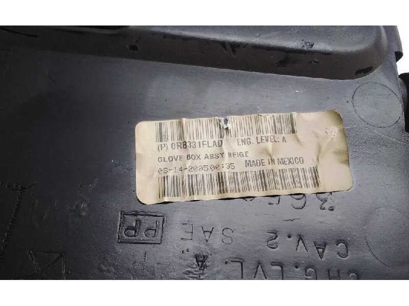 Recambio de guantera para chrysler pt cruiser (pt) 2.2 crd catwalk classic referencia OEM IAM 0RB331FLAD  