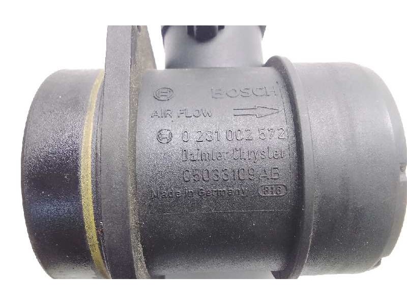Recambio de caudalimetro para chrysler pt cruiser (pt) 2.2 crd catwalk classic referencia OEM IAM 0281002572  