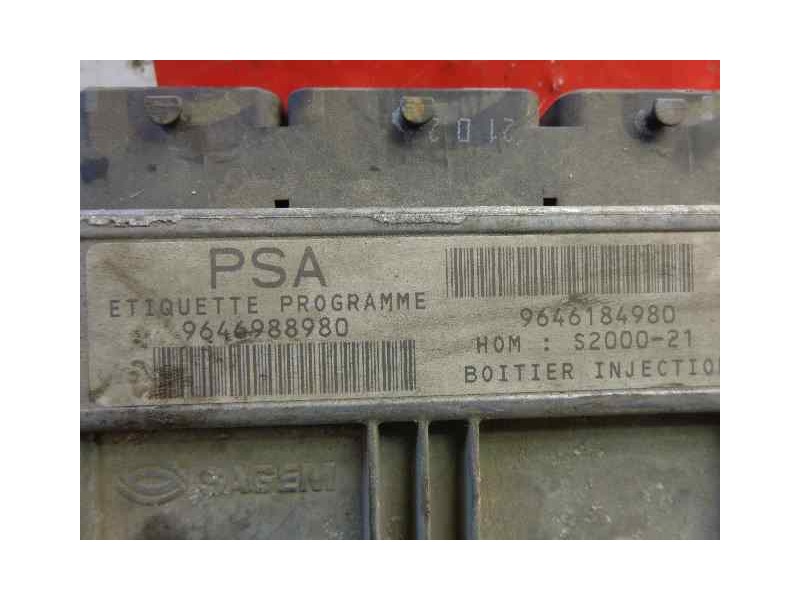 Recambio de centralita motor uce para citroen saxo 1.4 sx referencia OEM IAM  345 