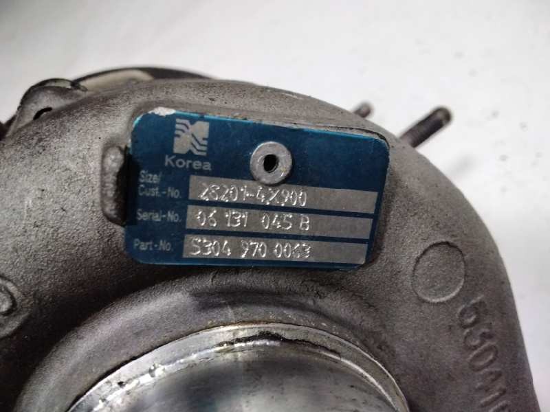 Recambio de turbocompresor para kia carnival 2.9 crdi vgt active referencia OEM IAM 282004X900  