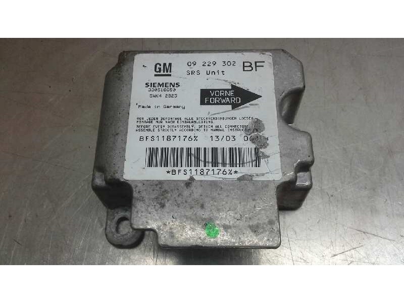 Recambio de centralita airbag para opel astra g berlina sport referencia OEM IAM 330518650 362 5WK42925