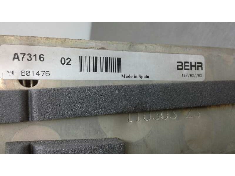 Recambio de radiador calefaccion / aire acondicionado para opel astra g berlina sport referencia OEM IAM 09120661  